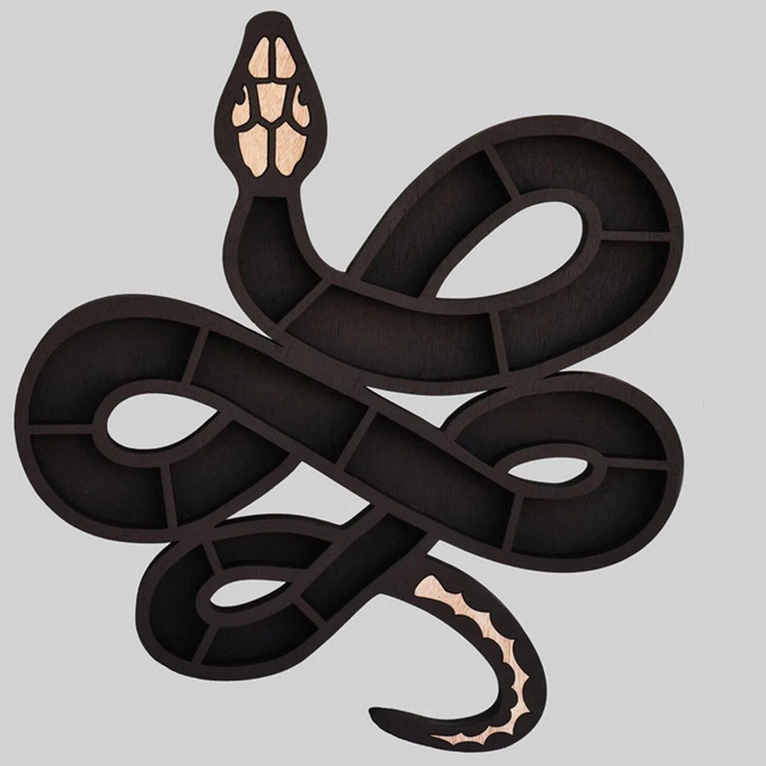 Olivenorma Handmade Dark Snake Crystal Shelf - image 3