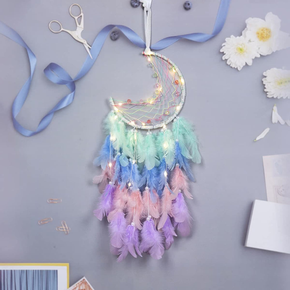Olivenorma Colored Bead Feather Catcher - image 1