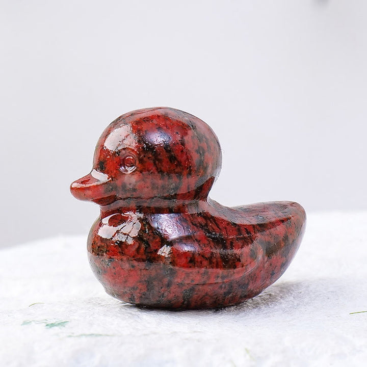 Olivenorma 1.2Inch Quartz Crystal Duck Carving Gemstone Decoration - image 17