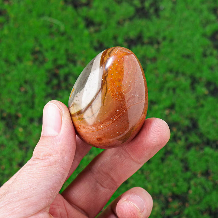 Olivenorma Natural Ocean Agate Crystal Eggs - Large 100-160g - image 0
