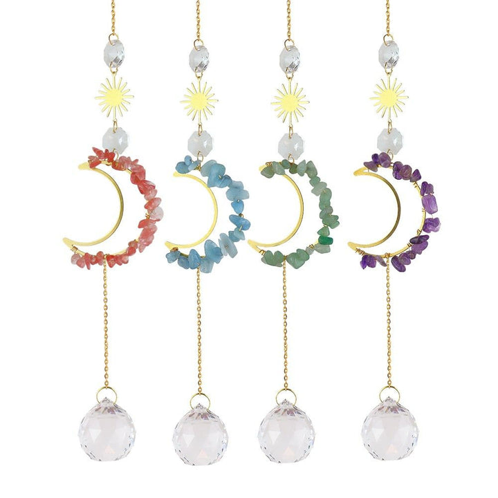 Olivenorma Moon Suncatcher Wall Hanging Wind Chime - image 24