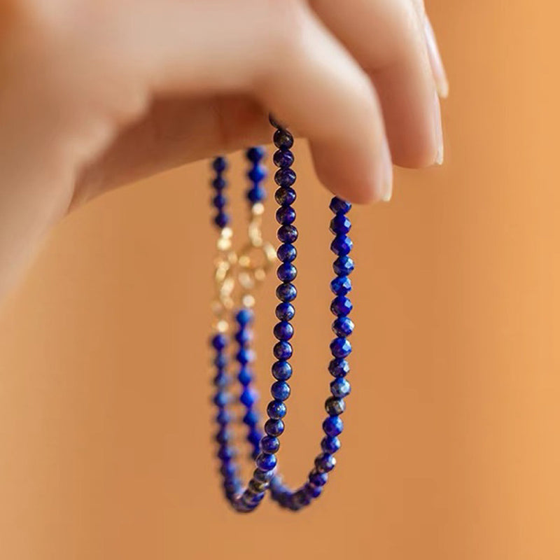 Stone of Wisdom - Lapis Lazuli Gemstone Bracelet - image 3