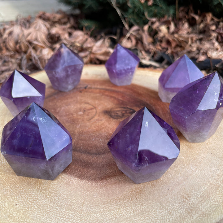 Olivenorma Amethyst Tower Point Large Chunky Obelisk Gemstone Decoration - image 4