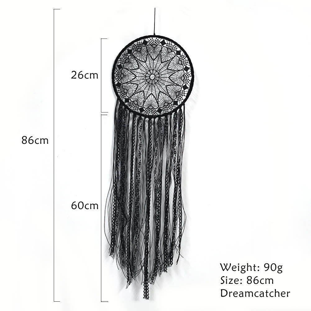 Olivenorma Evil Eye Woven Triangle Tassel Dream Catcher - image 4