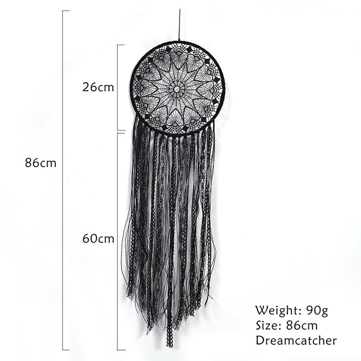 Olivenorma Evil Eye Woven Triangle Tassel Dream Catcher - image 4