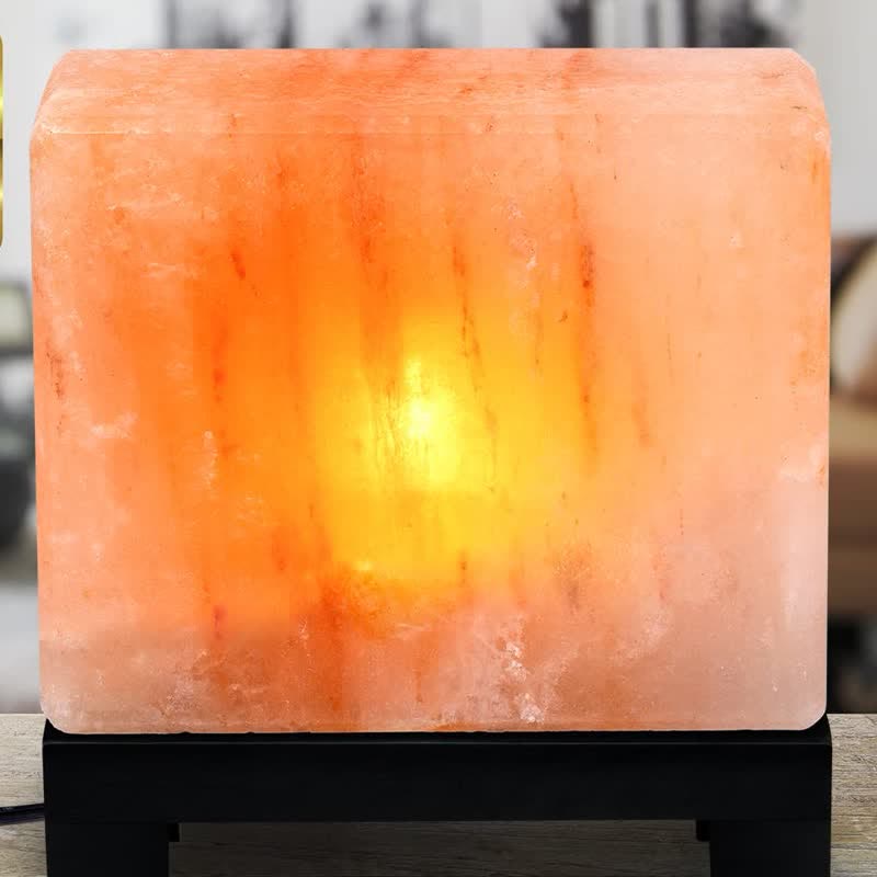Olivenorma Square Shape Himalayan Pink Salt Lamp - image 8