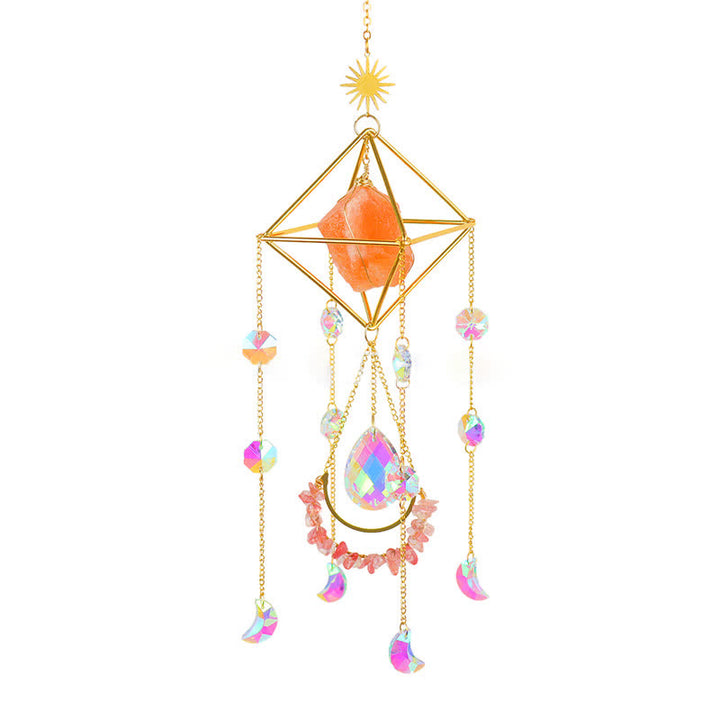 Olivenorma Rainbow Maker Crystal Suncatcher Gemstone Ornament - image 18