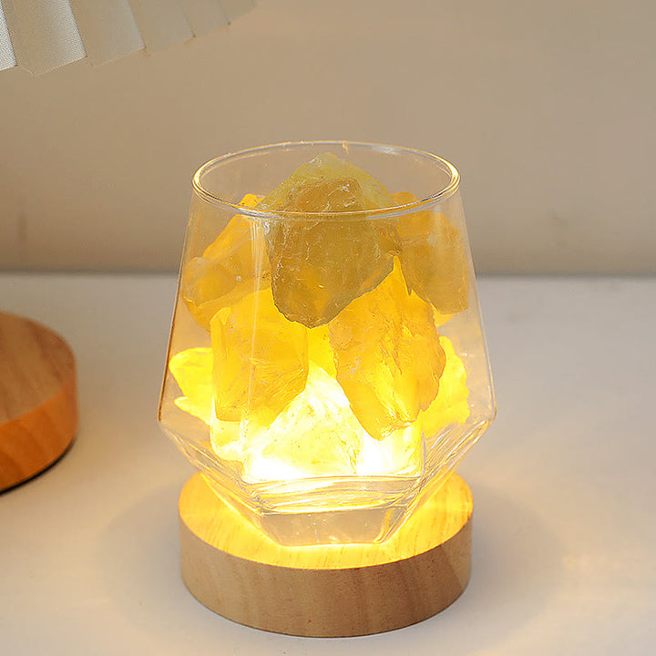 Olivenorma Indoor Crystal Aromatherapy Stone Lampz - Citrine - Shangri-la - image 8