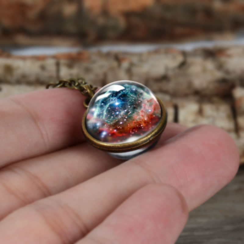 Olivenorma Solar System Universe Star Necklace - Galaxy - image 6