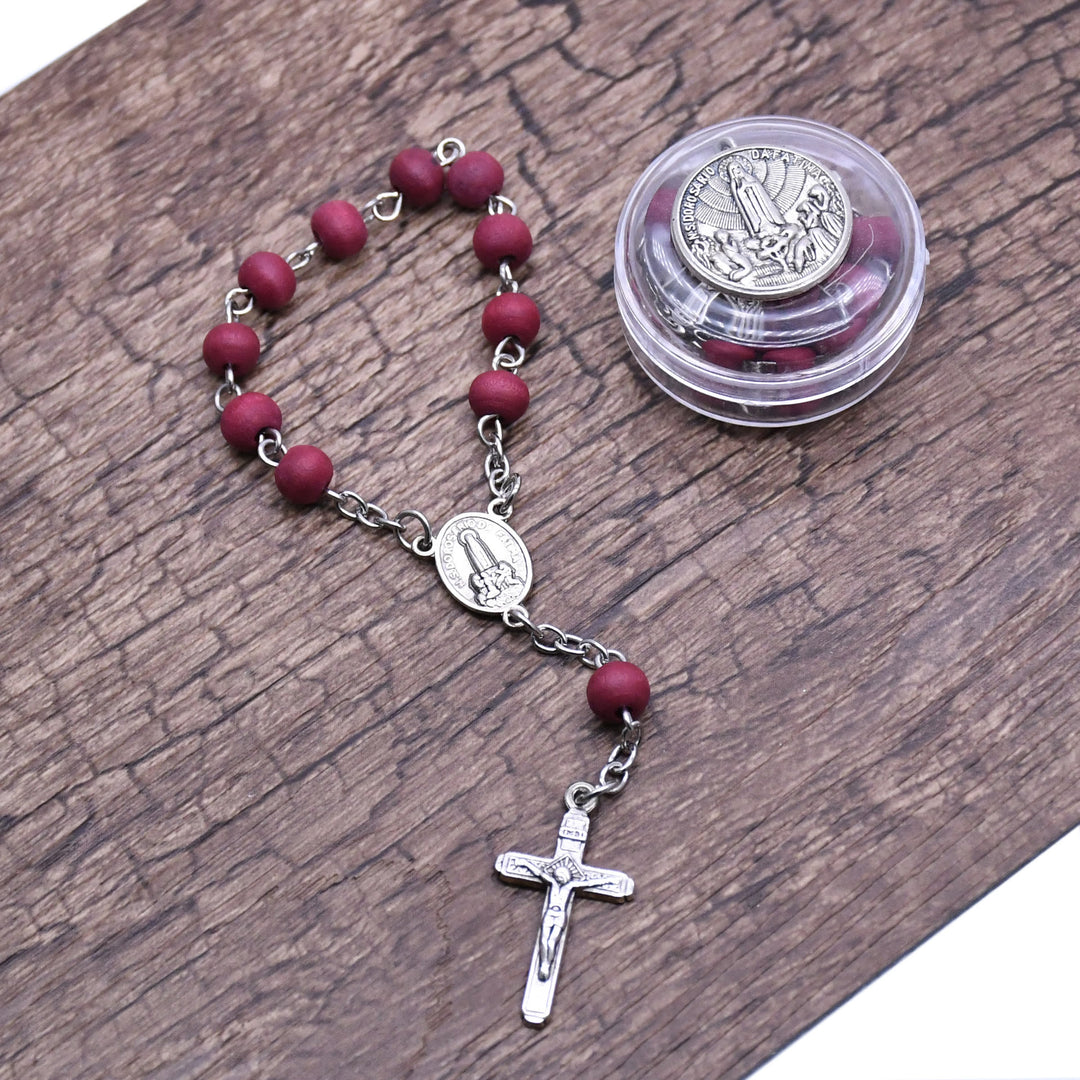 Olivenorma Incense Beads Rosary Prayer Beads Cross Bracelet - image 2