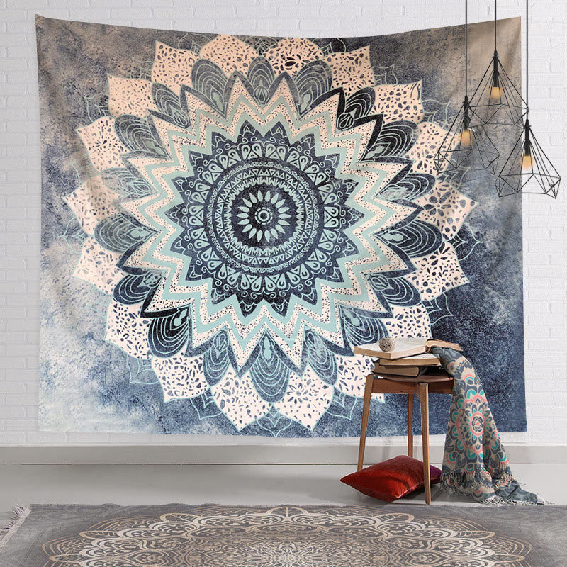 Olivenorma Yoga Backdrop Fabric Decorative Wall Covering Mural Tapestry - Flannel - Lotus#2 - 78.74"*59.05"(200*150cm) - image 9