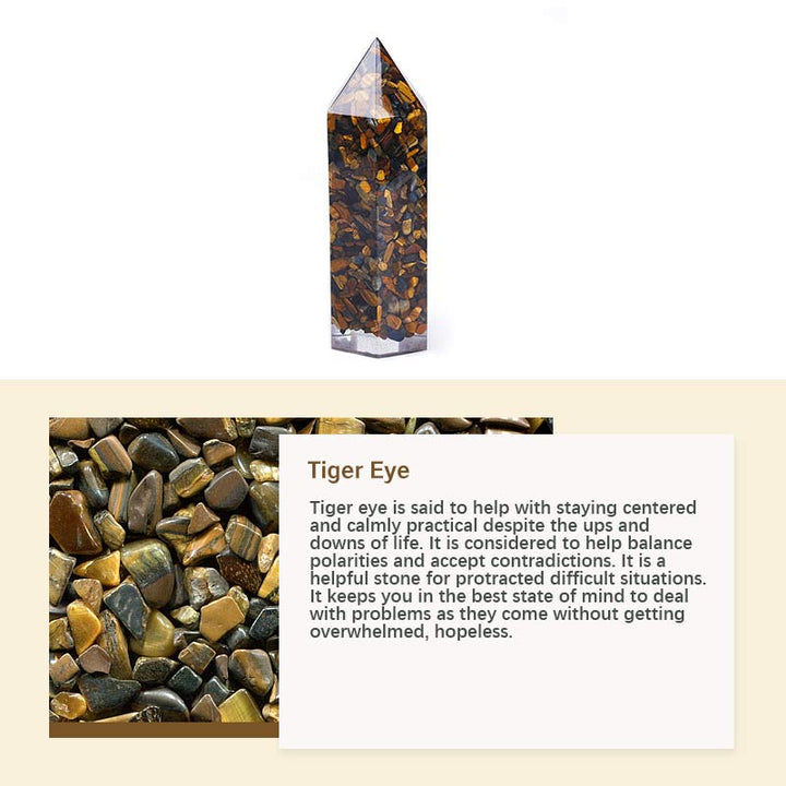 Natural Crystal Chakra Protection Decoration - image 11