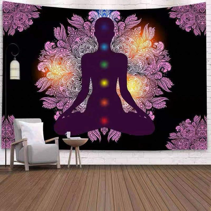 Seven Chakra Meditation Yoga Tapestry - 7 Chakra Tapestry - 150*230cm - image 0