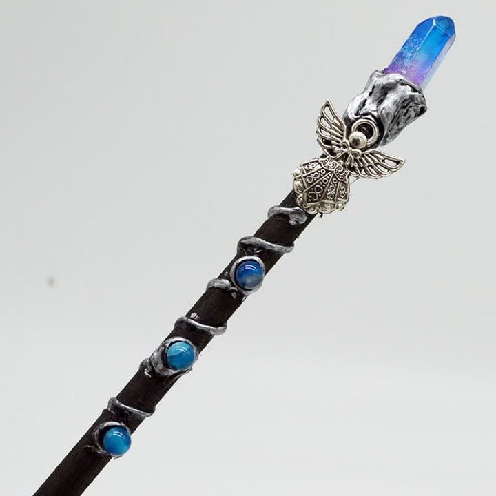 Olivenorma Moon Sun Star Fairy Crystal Wands - Sapphire - image 5