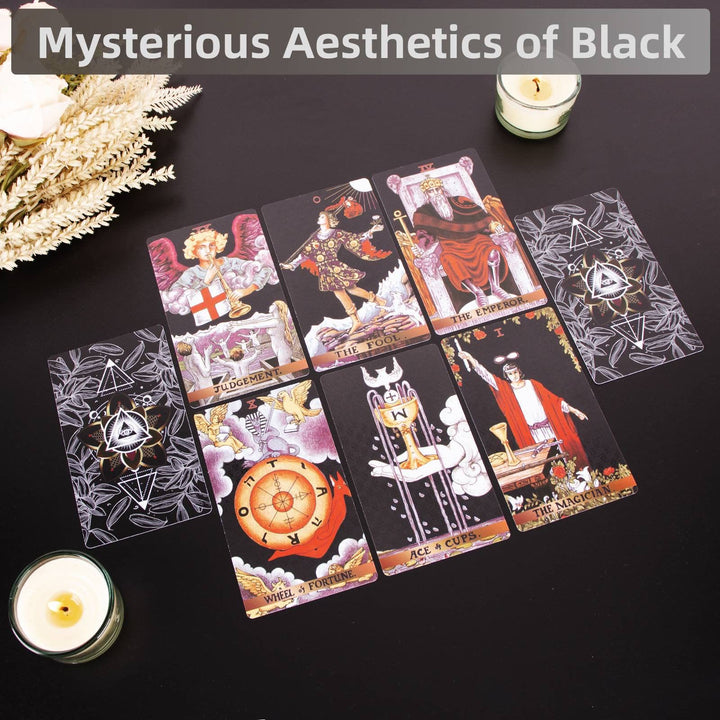 Olivenorma Black Triangle Evil Eye Tarot Deck Cards - image 1