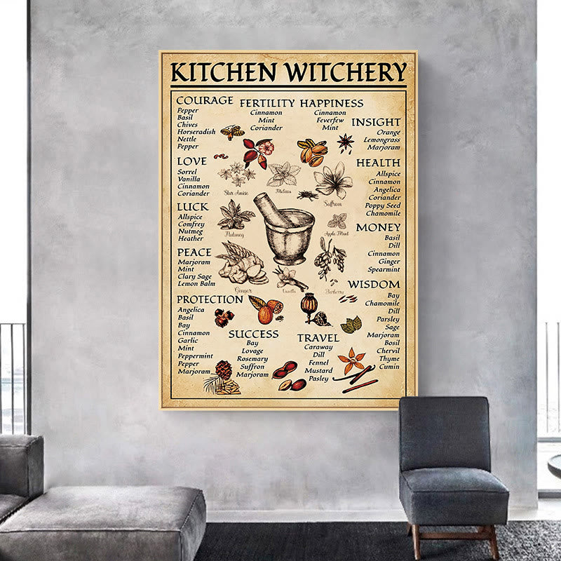 Olivenorma Witch's Magic Kitchen Seasoning Poster - image 1