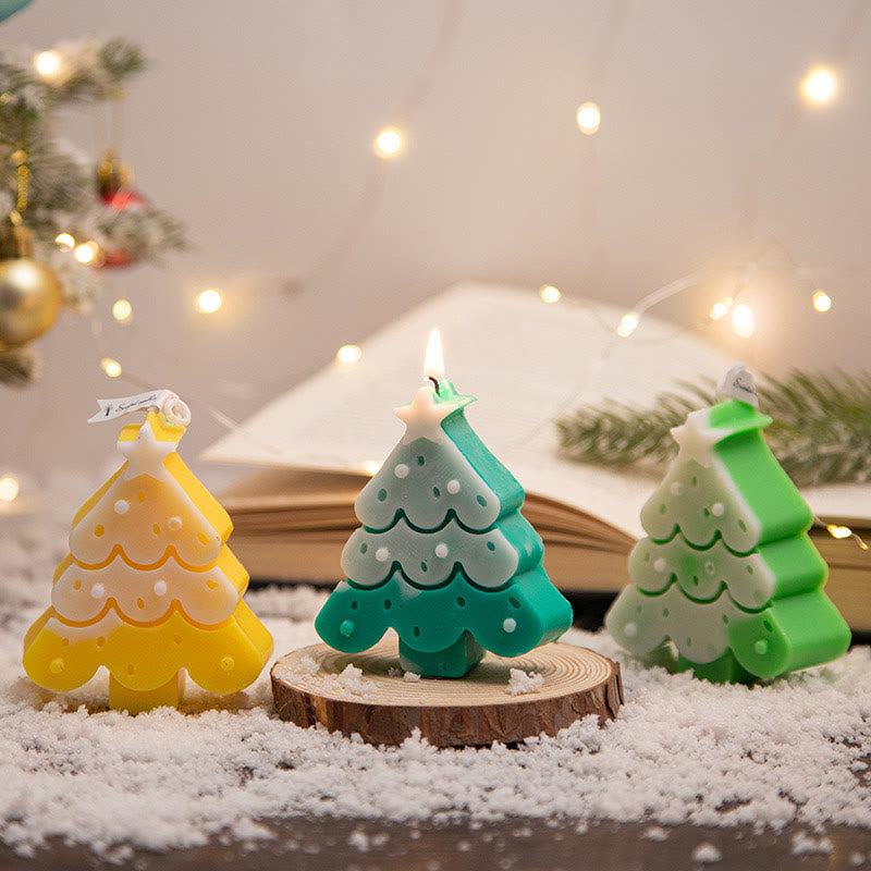 Olivenorma Christmas Atmosphere Snowflake Gingerbread Man Scented Candle - image 2