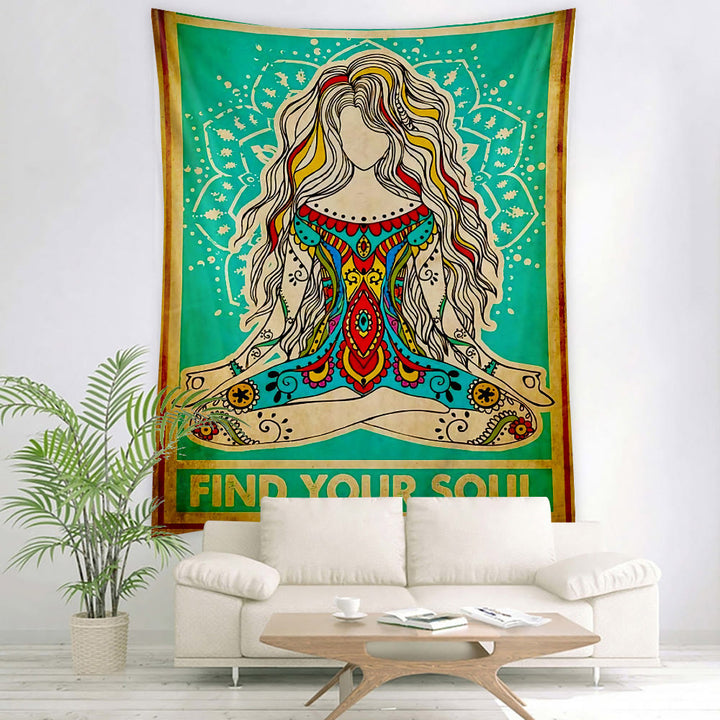 Olivenorma Yoga Meditation Chakra Pattern Tapestry - 200*300cm - FIND YOUR SOUL - image 1