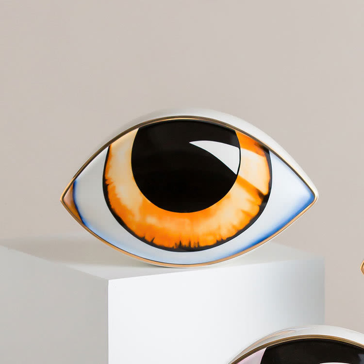 Olivenorma Big Evil Eye Ceramics Decoration - Evil Eye&Orange - image 4