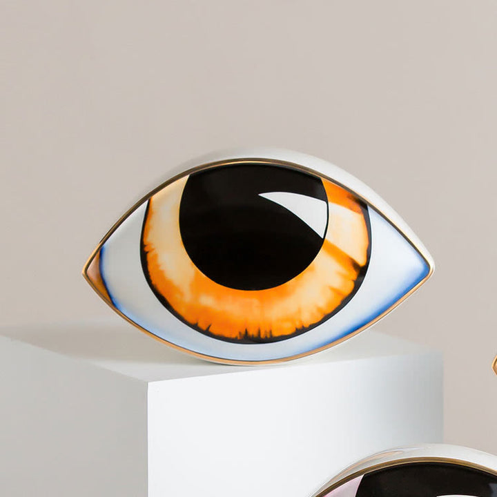 Olivenorma Big Evil Eye Ceramics Decoration - Evil Eye&Orange - image 4