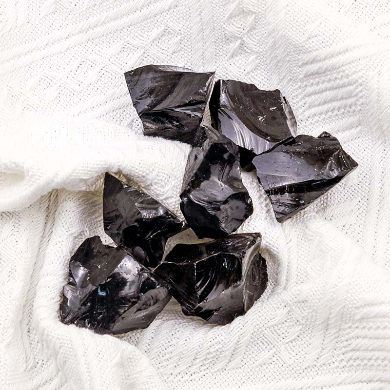 Olivenorma Obsidian Natural Raw Stone - image 3