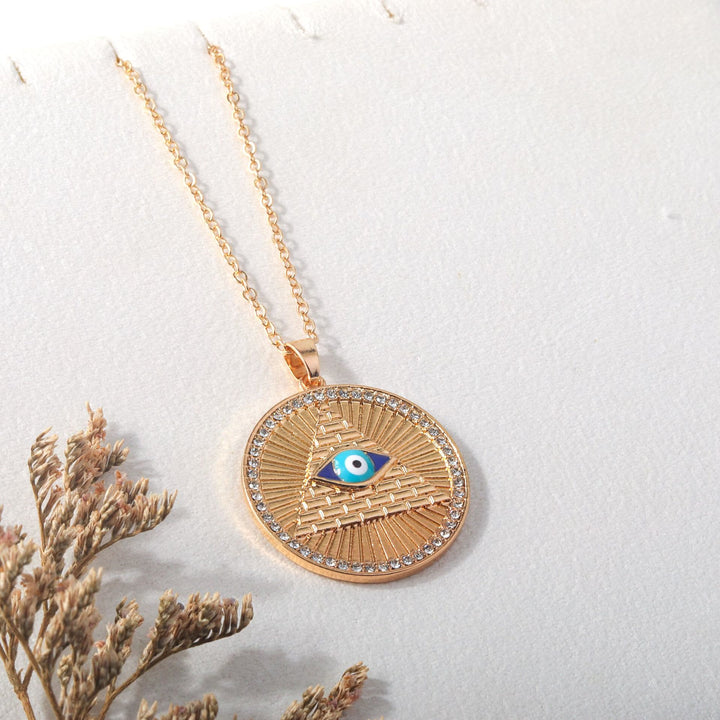 Olivenorma Creative Evil Eye Necklace - Evil Eye&Rould - image 2