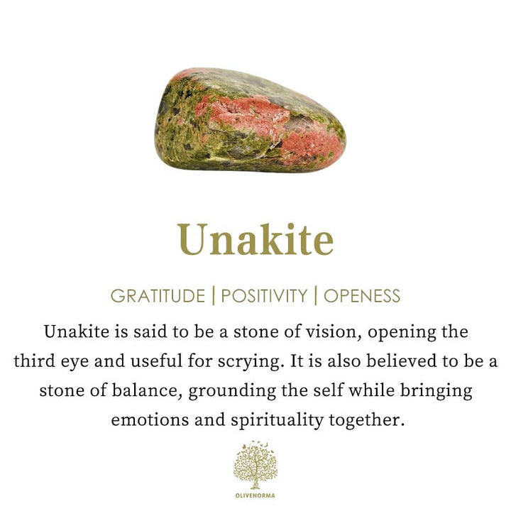Olivenorma Unakite Healing Thumb Worry Stone - image 5