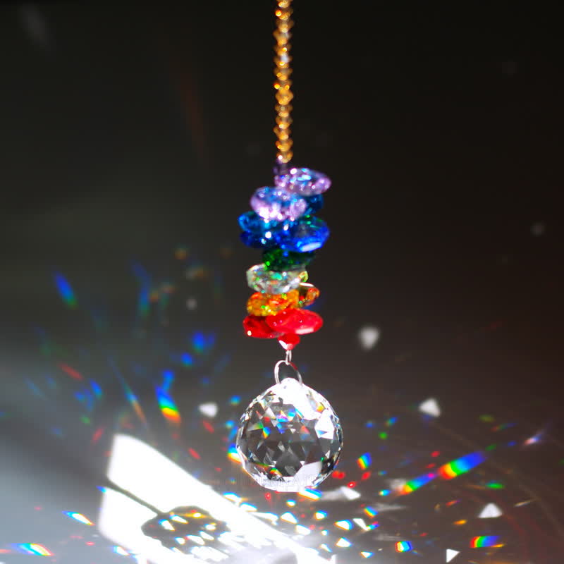 Crystal Sun Catchers Meteor Planet Gemstone Ornament - image 5