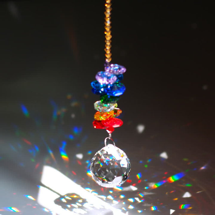 Crystal Sun Catchers Meteor Planet Gemstone Ornament - image 5