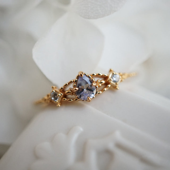 Olivenorma Natural Tanzanite Adjustable Ring - image 3