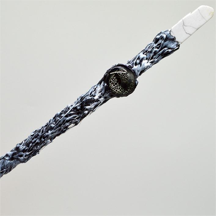 Olivenorma Evil Eye Witch Magic Stick Crystal Wands - White Turquoise&Evil Eye - image 7