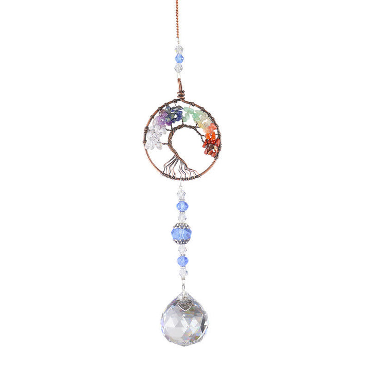 Olivenorma Chakra Reiki Tree Of Life Suncatcher - image 7