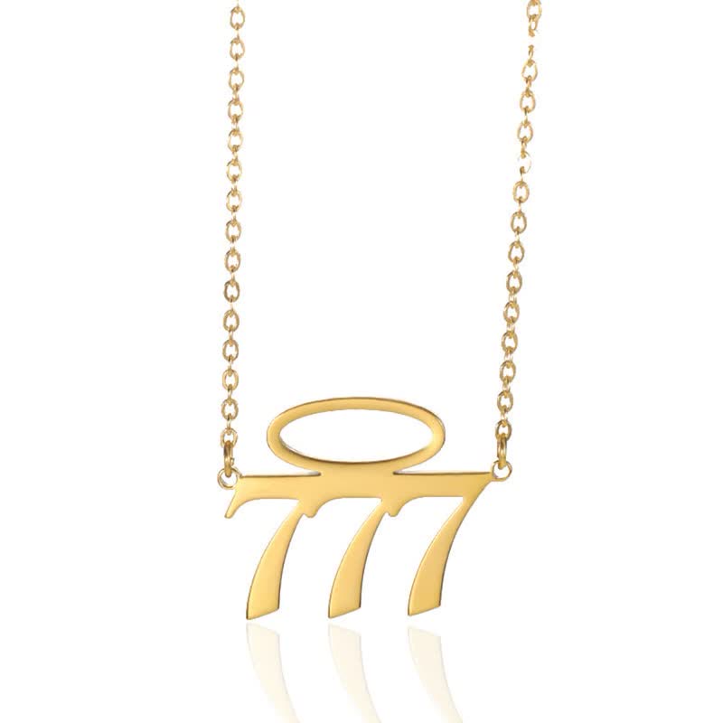 Olivenorma Lucky Angel Number With Angel Aperture Necklace - image 19