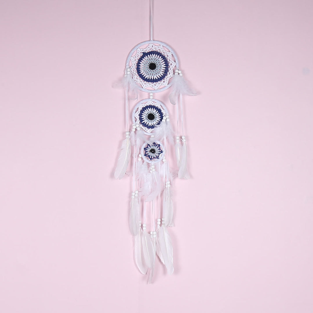 Olivenorma Evil Eye Three Circle Black White Dream Catcher - Evil Eye&White - image 4