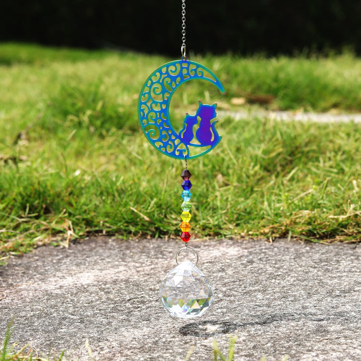 Olivenorma Clear Crystal Hanging Chakra Beads Wind Chime Suncatcher - image 26