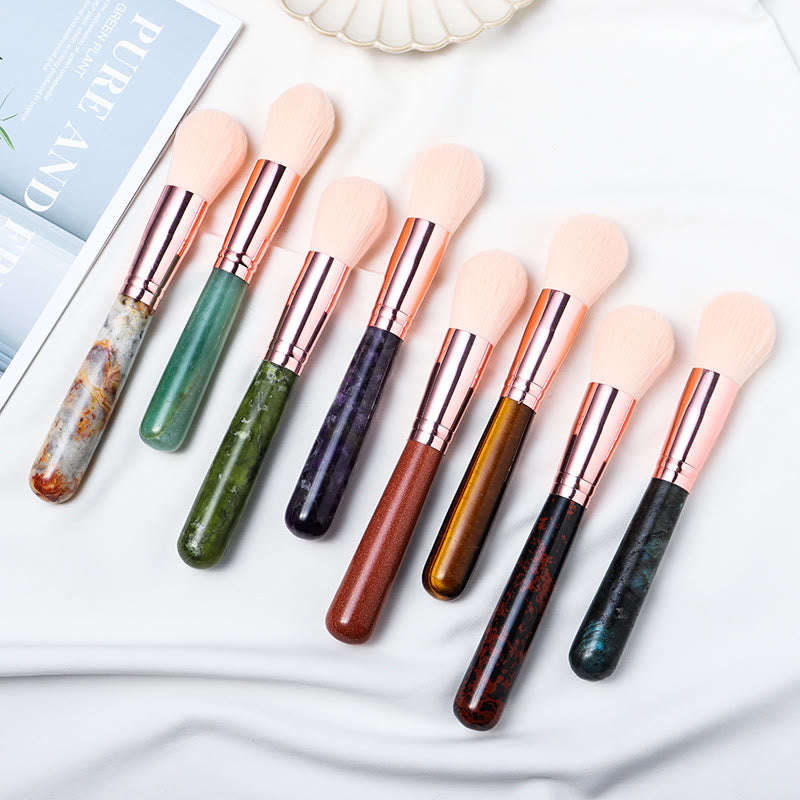 Olivenorma Natural Crystal Makeup Brush Handle Gemstone Decoration - image 0