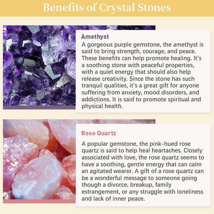 Rose Quartz With Amethyst Healing Bracelet - image 3