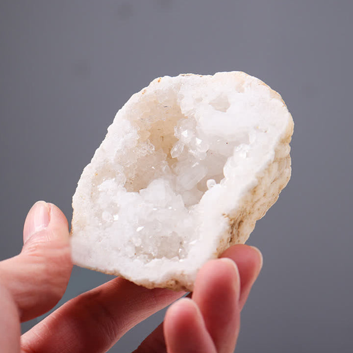 White Agate Natural Stone Healing Crystal - image 1