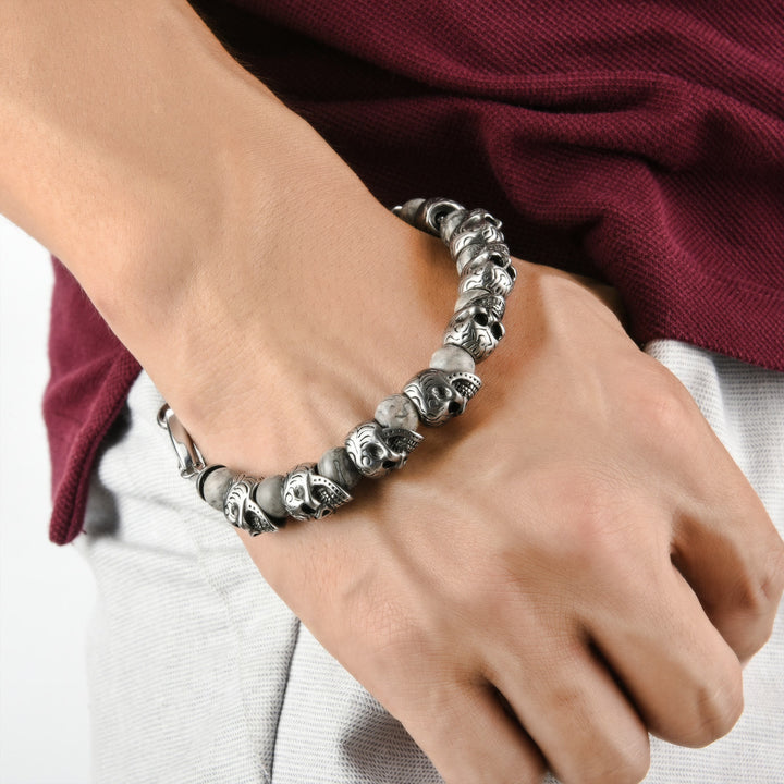 Olivenorma Natural Tiger Eye Handmade Stainless Steel Bracelet - image 22