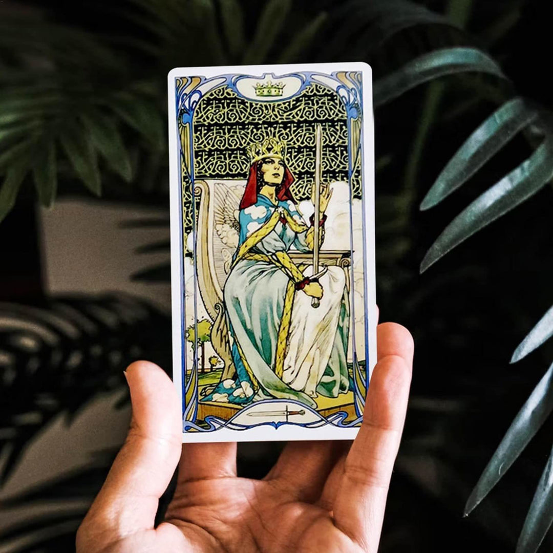 Olivenorma Golden Art Nouveau Tarot Deck Cards - image 3