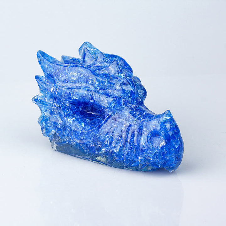 Olivenorma Crystal Epoxy Faucet 1kg Ornament Gemstone Decoration - Sapphire - image 17