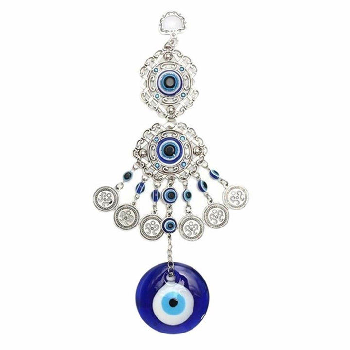 Olivenorma Blue Evil Eye Dream Net Catcher Wall Decor  - image 3