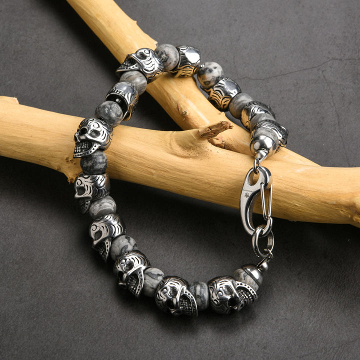 Olivenorma Natural Tiger Eye Handmade Stainless Steel Bracelet - image 18