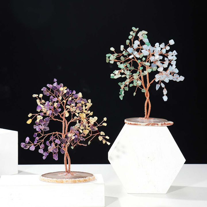 Olivenorma Natural Crystal Stone Feng Shui Tree - image 10