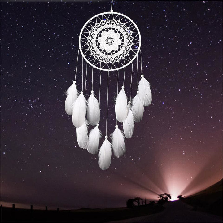 Olivenorma Handwoven Bohemian Dreamcatcher - image 7