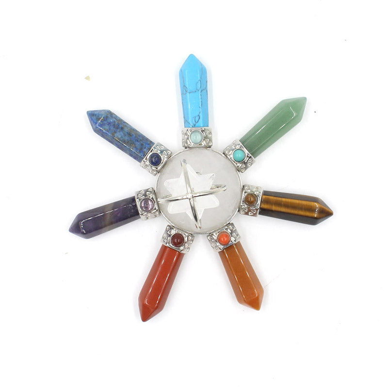 Olivenorma Natural Crystal Chakra Decoration - image 11