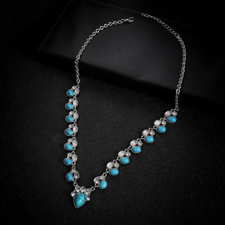 Olivenorma Fashionable Bohemia Turquoise Necklace - image 2