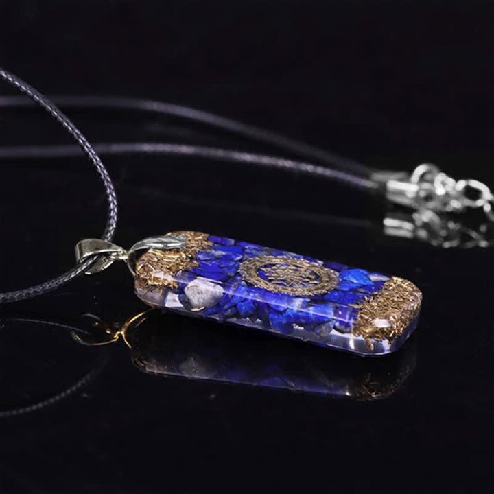 Olivenorma Raise Consciousness - Lapis Lazuli Orgone Energy Necklace - image 1