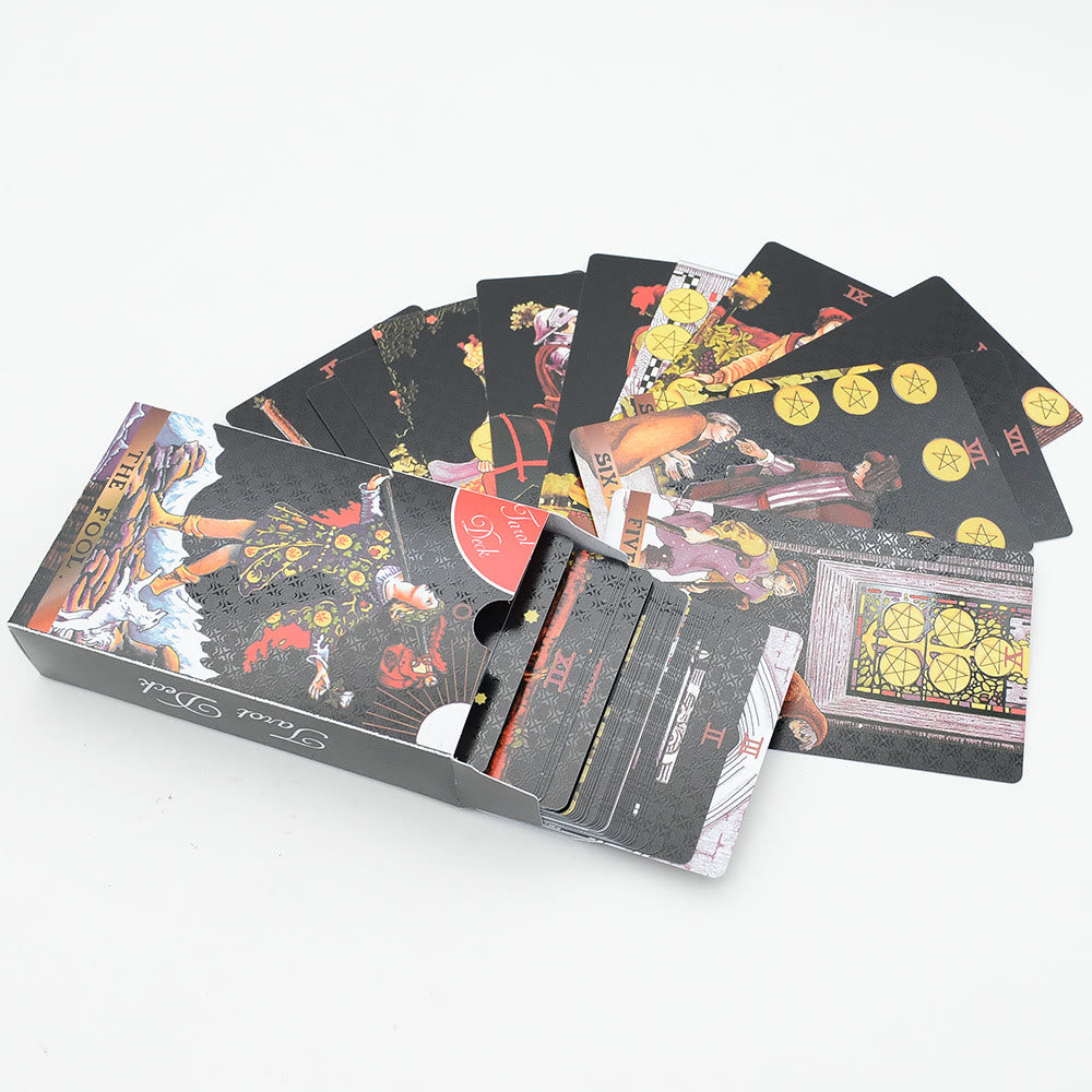 Olivenorma Black Triangle Evil Eye Tarot Deck Cards - image 7