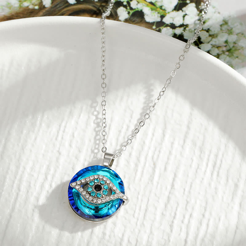 Olivenorma "You Always be Protected" - Evil Eye Necklace - Evil Eye#Silver - image 5
